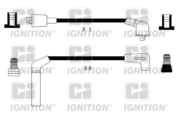 QUINTON HAZELL Комплект проводов зажигания XC1165